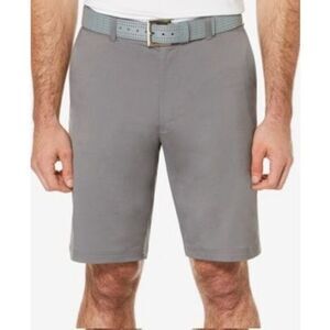 PGA Tour PVBS7087MM Golf Shorts Men's Quiet Shade Polyester Flat Front MCAA13 Si